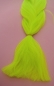 Preview: neon green - monochrome synthetic braiding hair / braids "47 1/4" inches long / 3,5 oz"